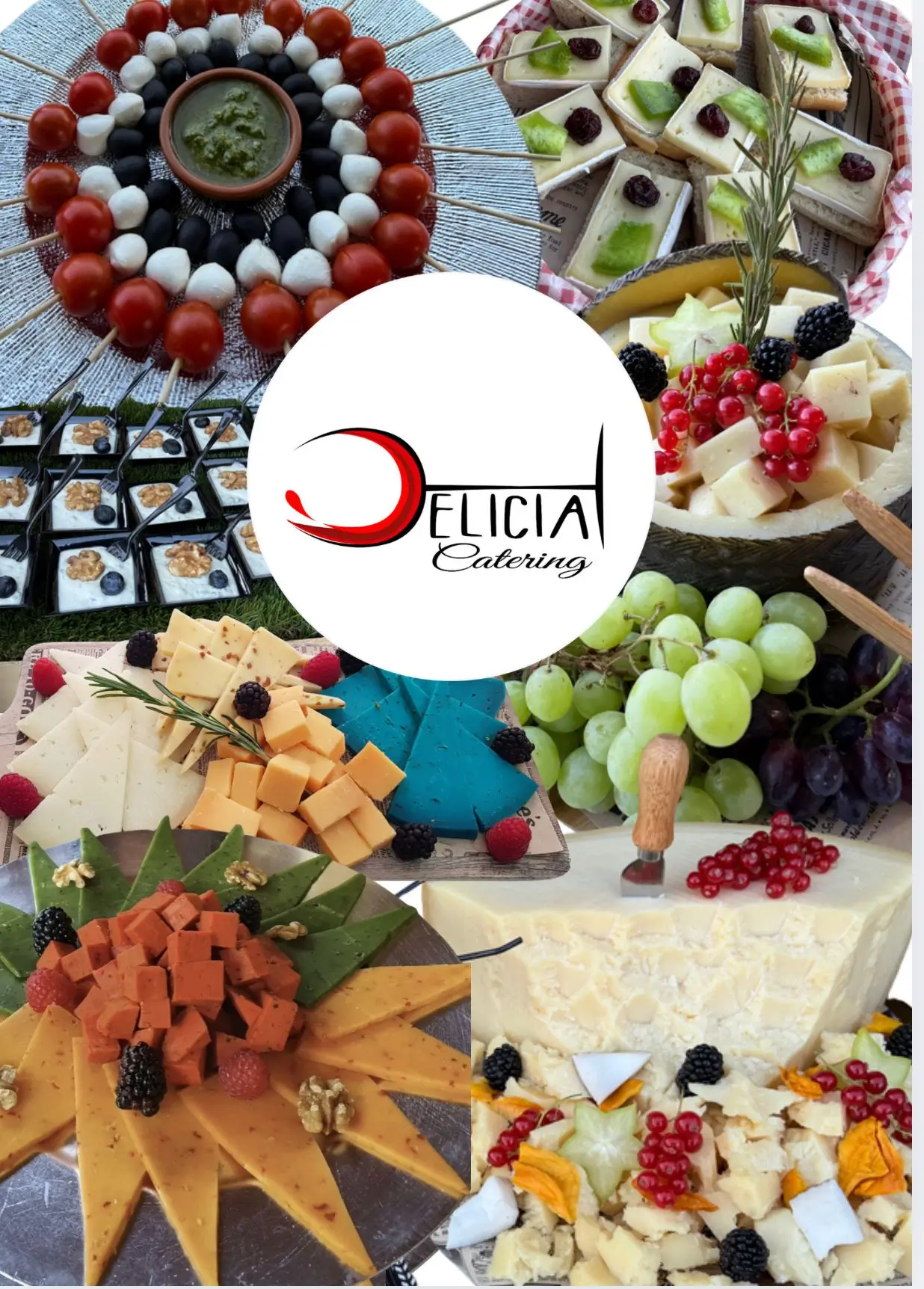 Monstrando platillos para servicios